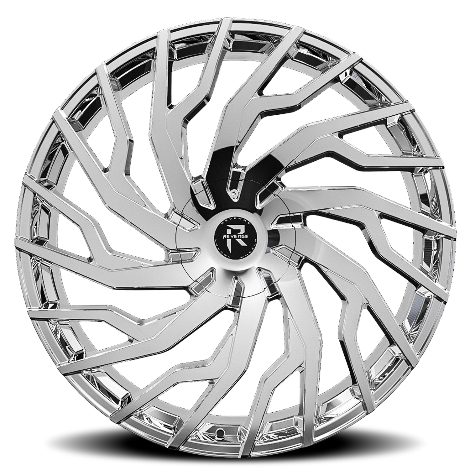 REVENGE LUXURY RL-101 22X8.5 35 5X108/5X114.3 CHROME