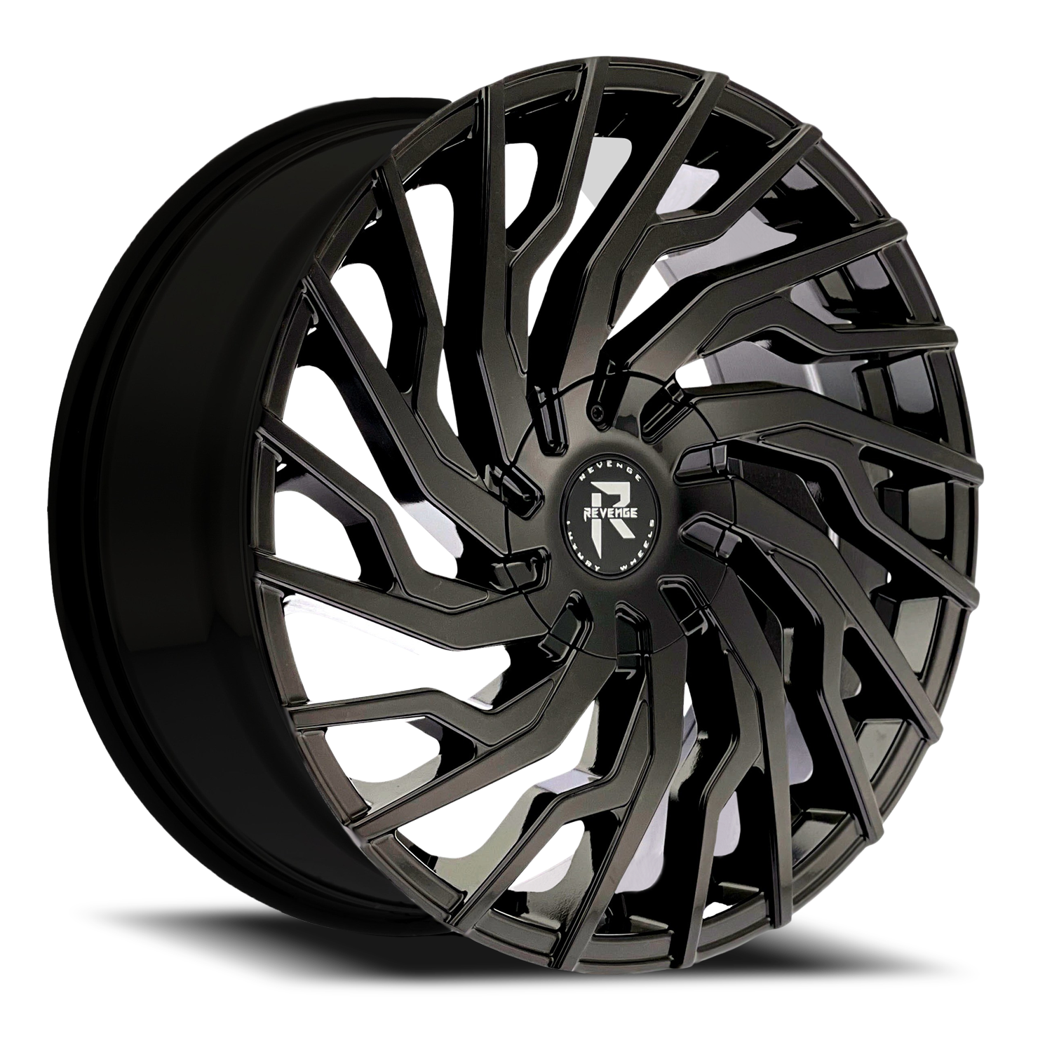 REVENGE LUXURY RL-101 26X10 25 6X135/6X139.7 GLOSS BLACK