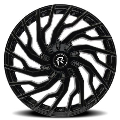 REVENGE LUXURY RL-101 26X10 15 5X115/5X120 GLOSS BLACK