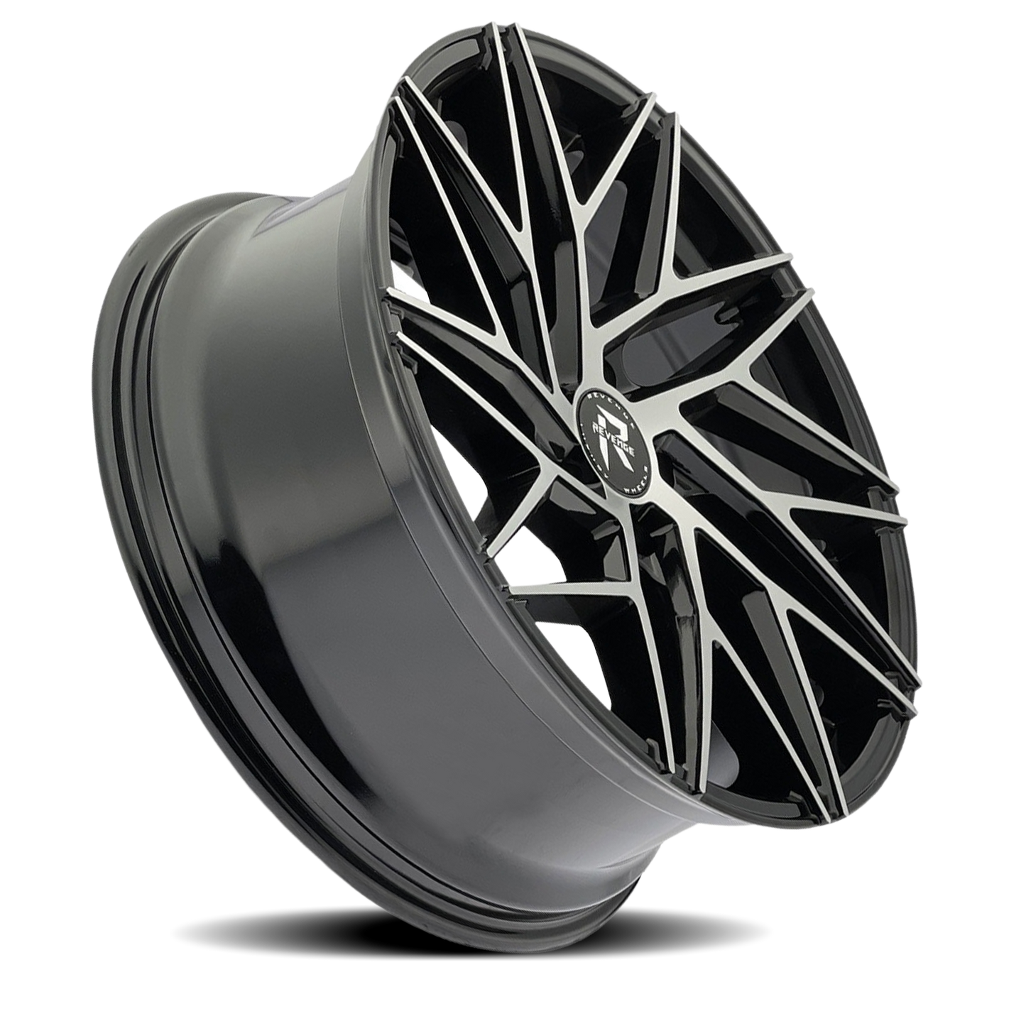 REVENGE LUXURY RL-102 22X9 35 5X120 BLACK MACHINED