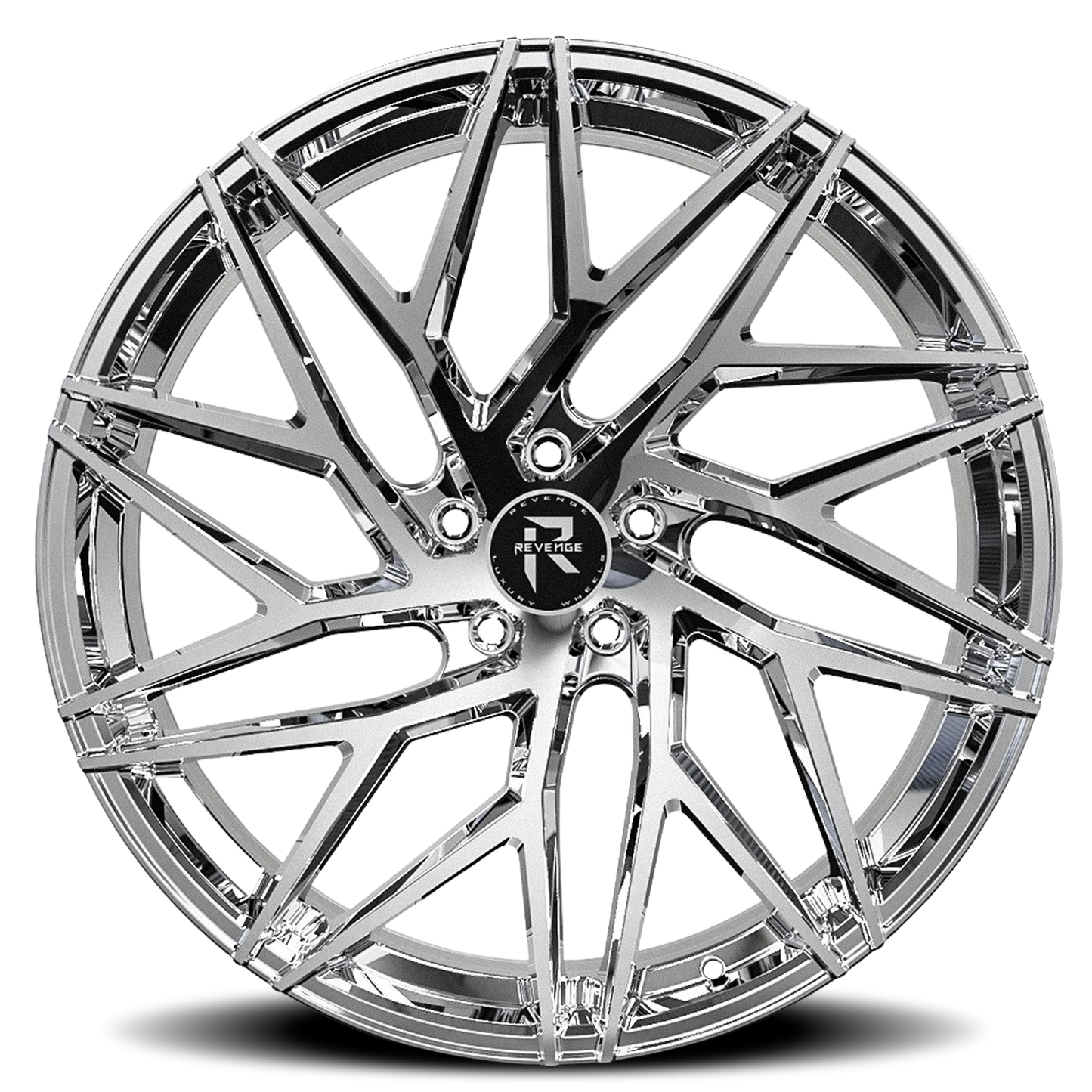 REVENGE LUXURY RL-102 22X9 35 5X120 CHROME