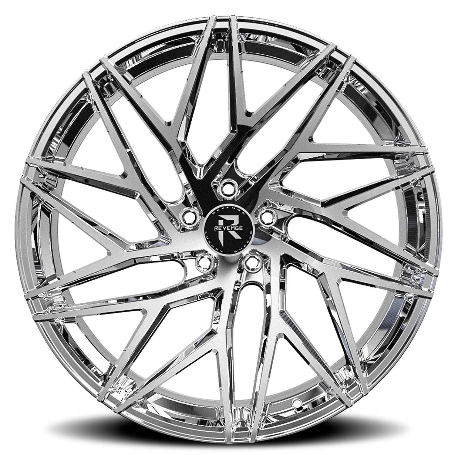 REVENGE LUXURY RL-102 22X9 35 5X120 CHROME