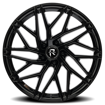 REVENGE LUXURY RL-102 22X9 35 5X120 GLOSS BLACK