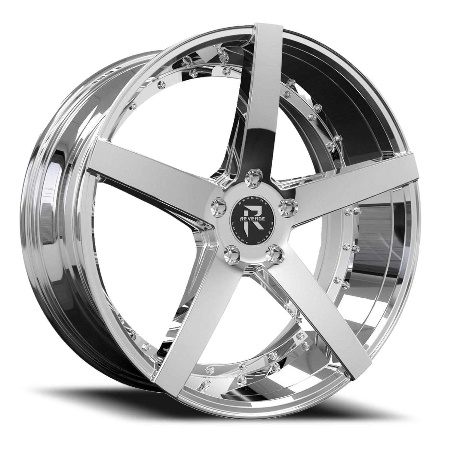 REVENGE LUXURY RL-103 20X8.5 35 5X120 CHROME