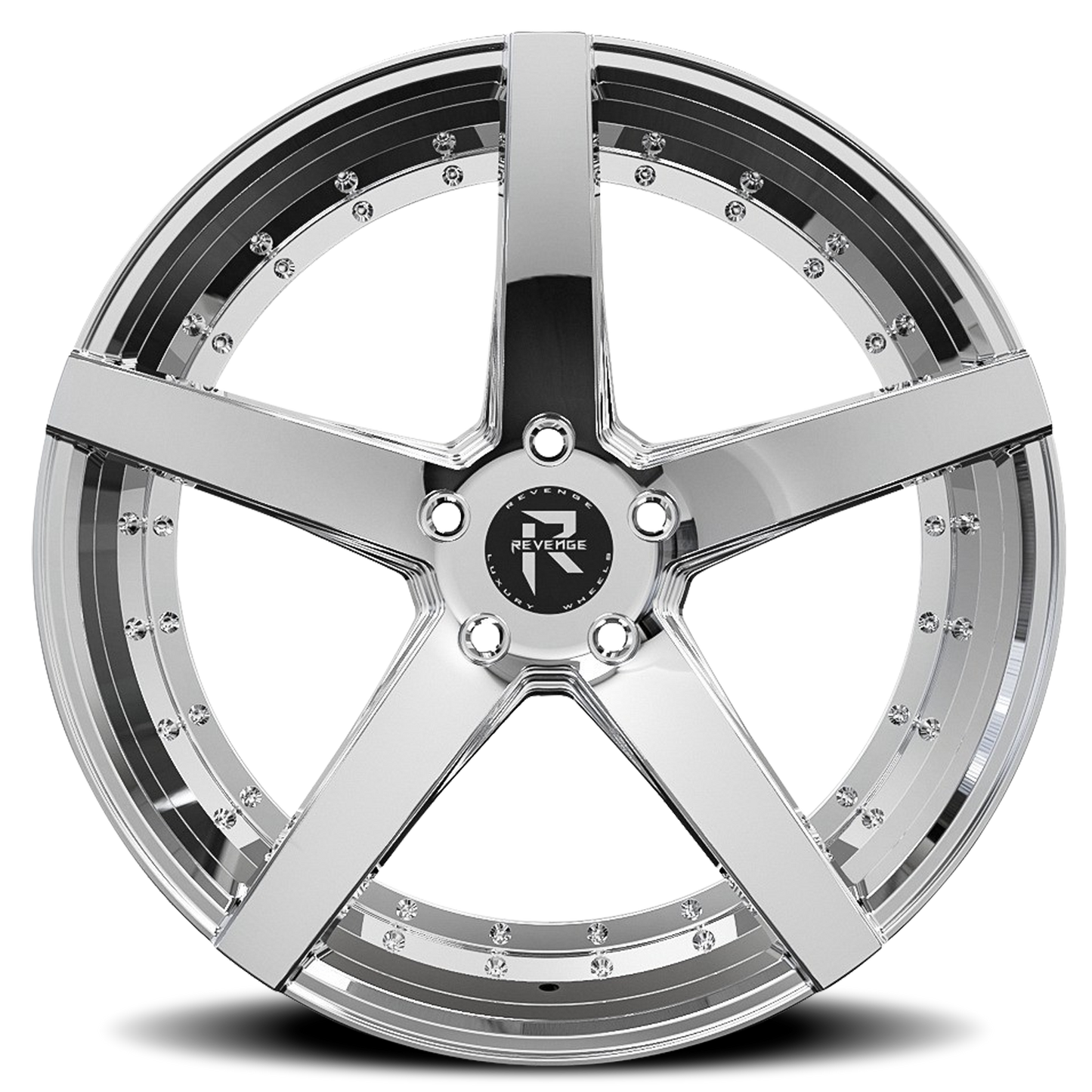REVENGE LUXURY RL-103 20X8.5 35 5X114.3 CHROME