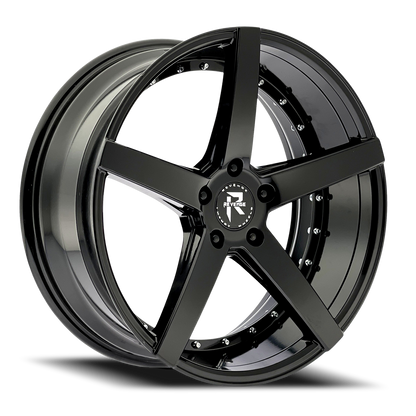 REVENGE LUXURY RL-103 20X8.5 35 5X114.3 GLOSS BLACK