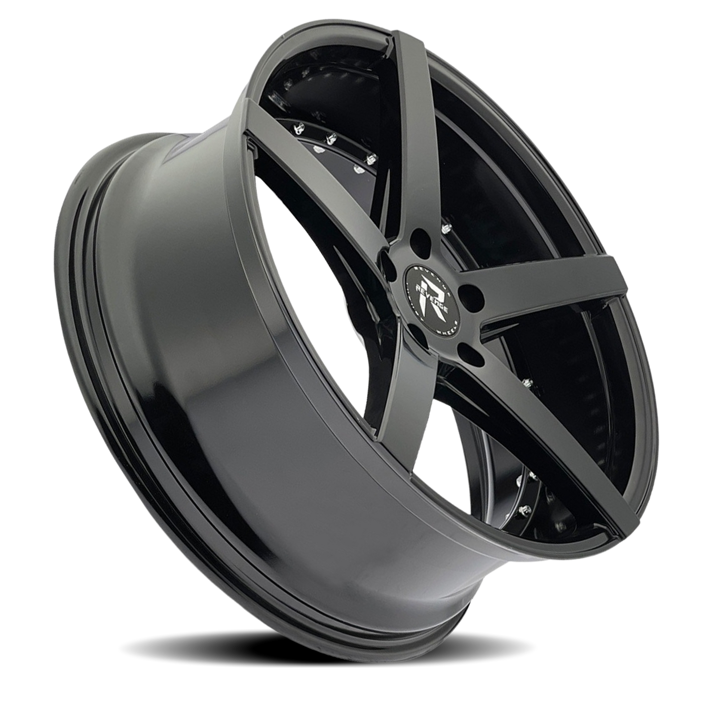 REVENGE LUXURY RL-103 20X8.5 35 5X114.3 GLOSS BLACK