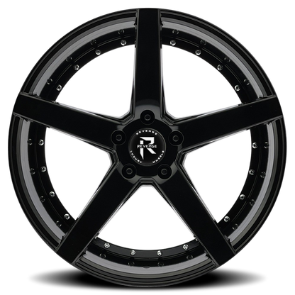 REVENGE LUXURY RL-103 20X8.5 35 5X114.3 GLOSS BLACK