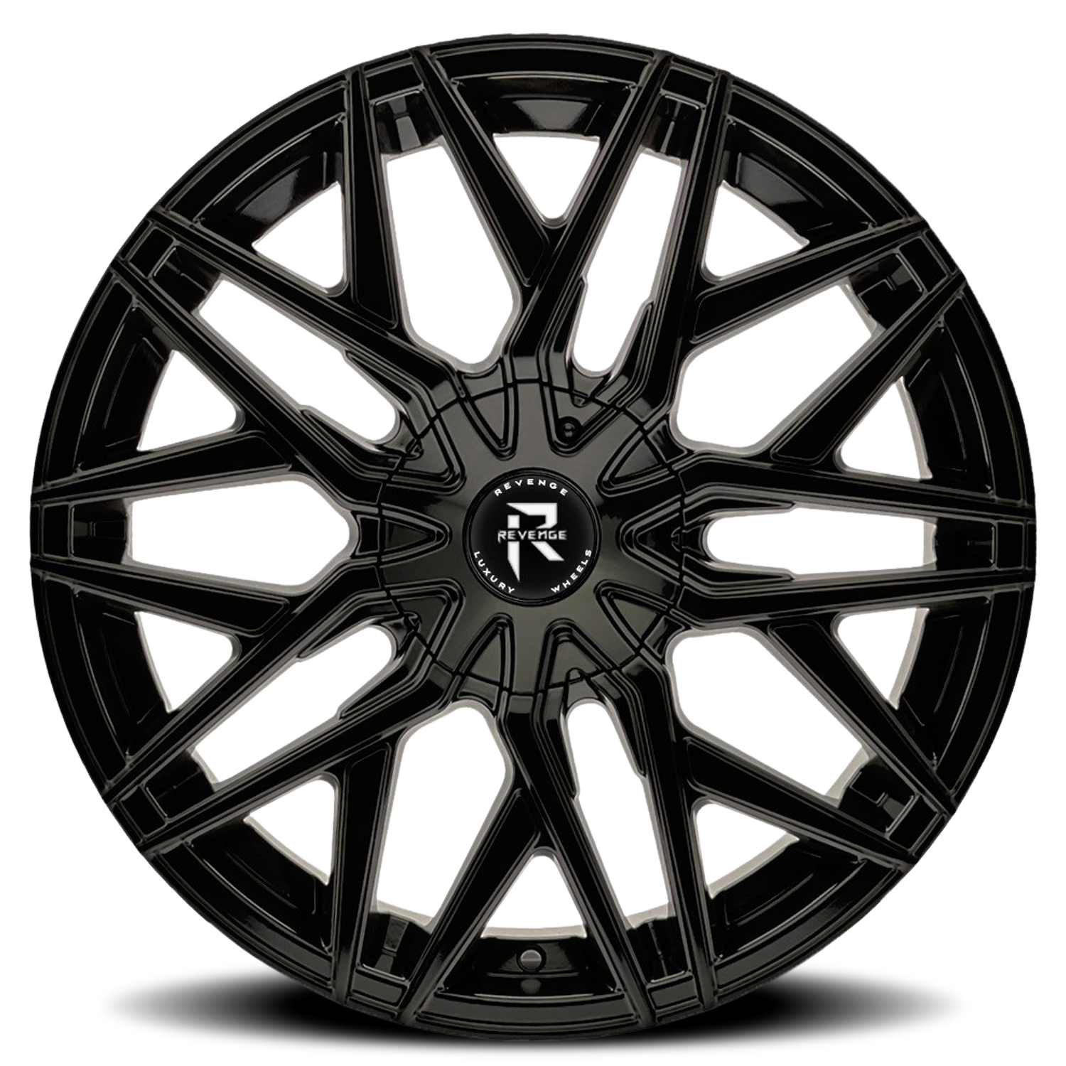 REVENGE LUXURY RL-104 18X8 35 5X120/5X114.3 GLOSS BLACK