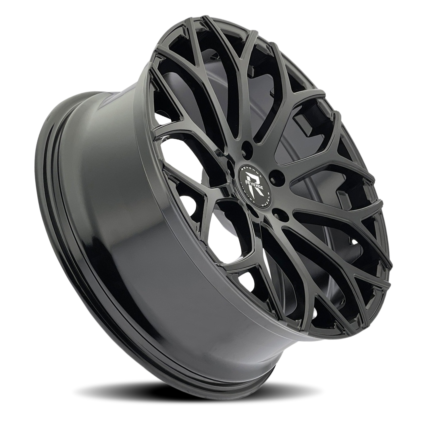 REVENGE LUXURY RL-105 22X9 35 5X120 GLOSS BLACK