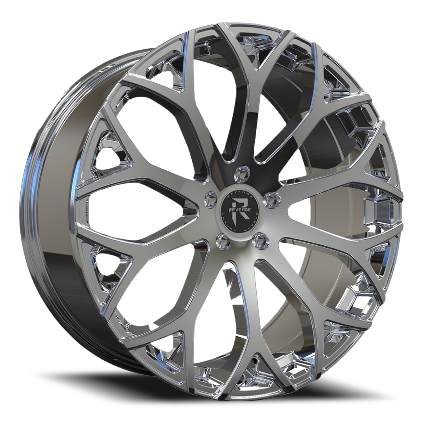 REVENGE LUXURY RL-105 18X8 35 5X114.3 CHROME