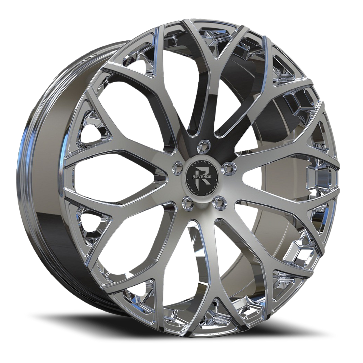 REVENGE LUXURY RL-105 22X9 35 5X114.3 CHROME