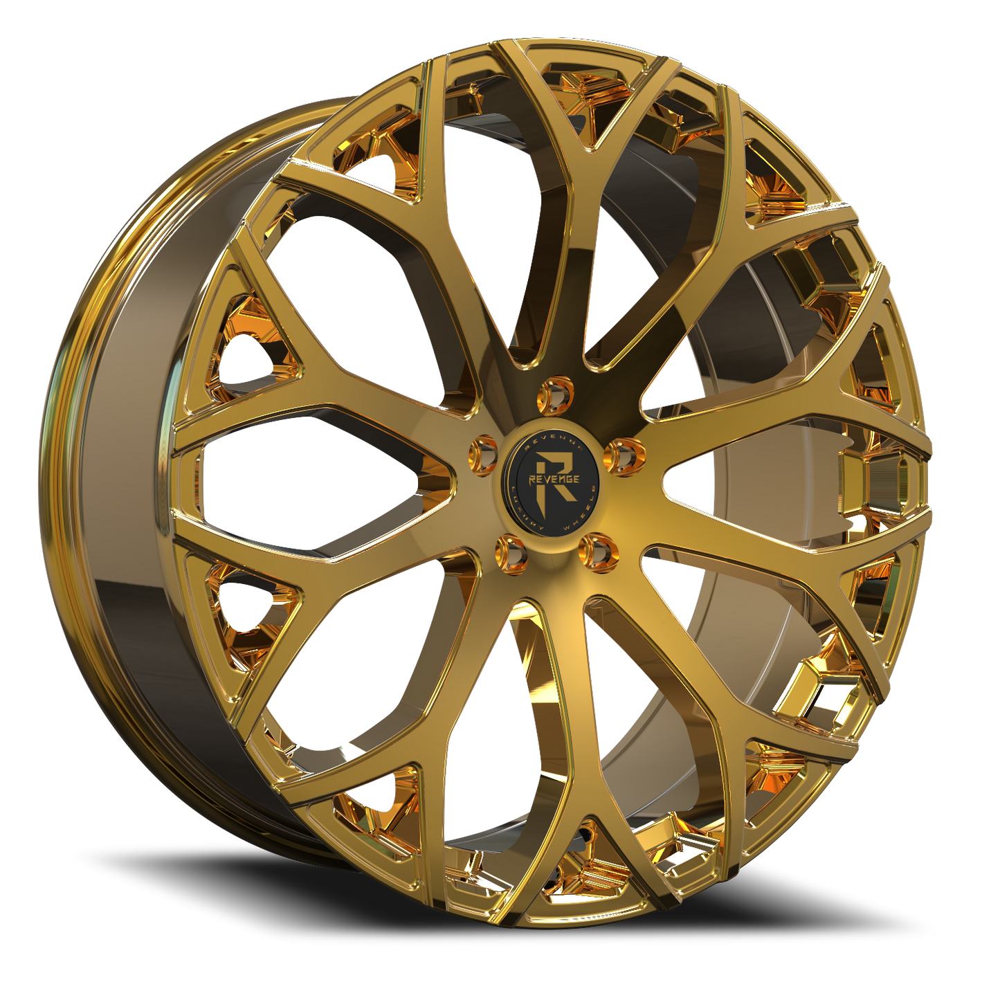 REVENGE LUXURY RL-105 22X9 35 5X120 GOLD