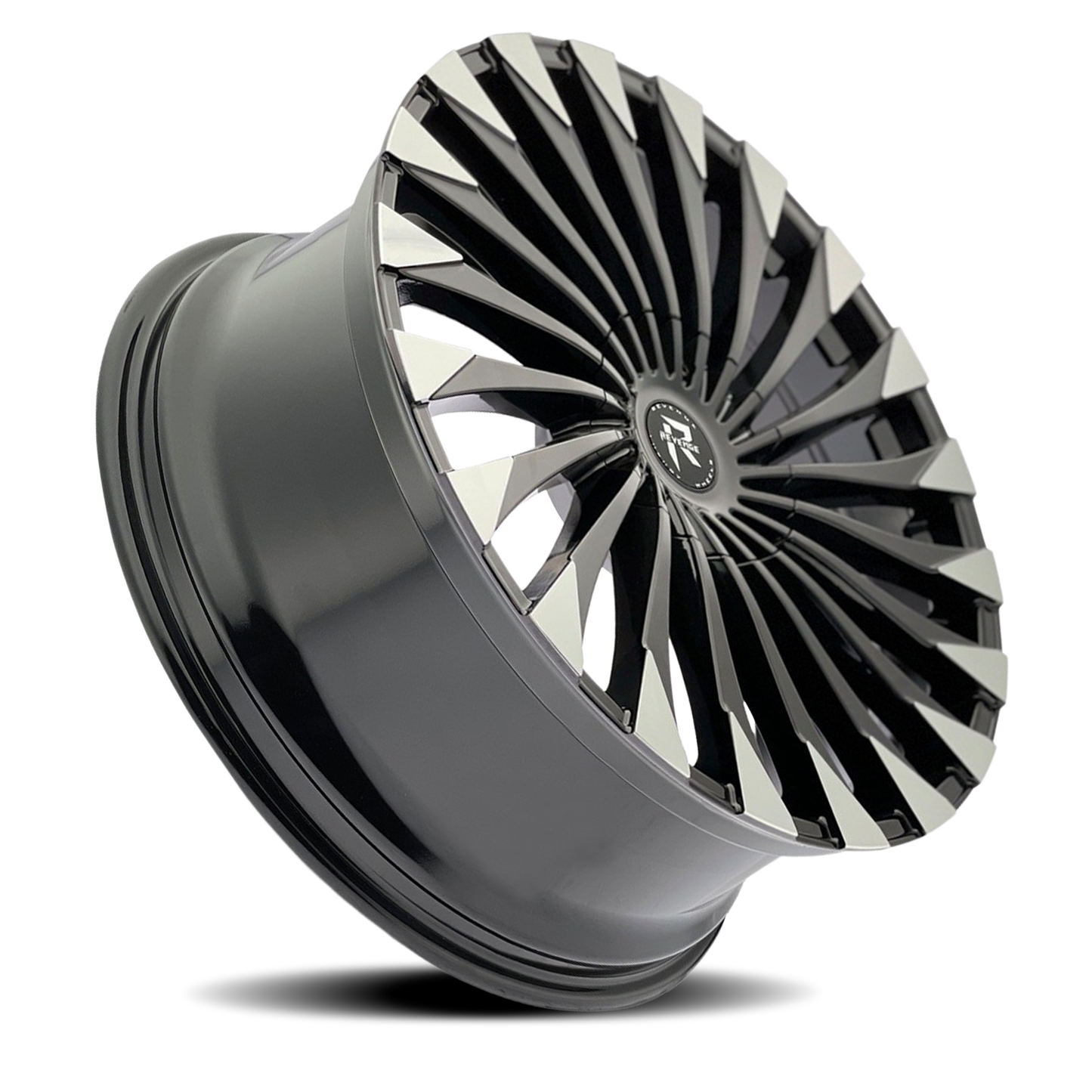 REVENGE LUXURY RL-106 20X8.5 35 5X112/5X114.3 BLACK MACHINED