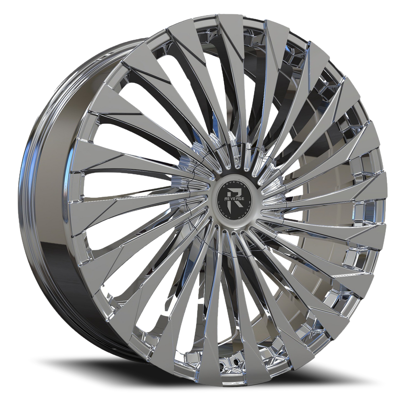 REVENGE LUXURY RL-106 20X8.5 35 5X108/5X114.3 CHROME