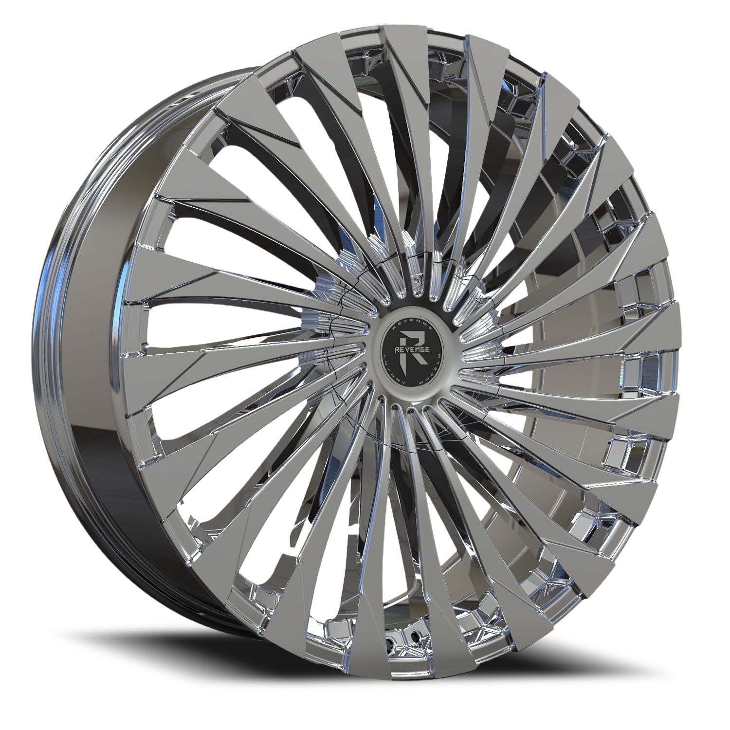 REVENGE LUXURY RL-106 22X8.5 35 5X112/5X114.3 CHROME