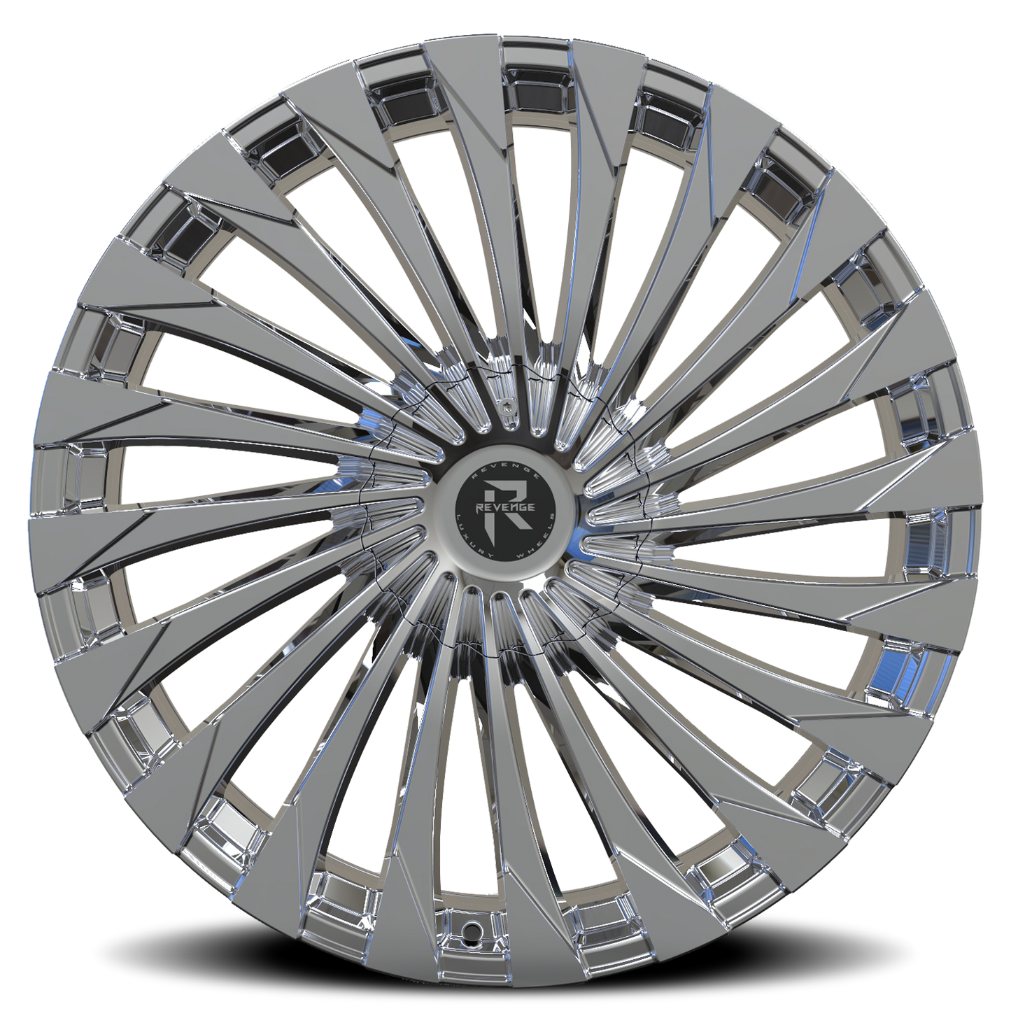 REVENGE LUXURY RL-106 22X8.5 35 5X112/5X114.3 CHROME