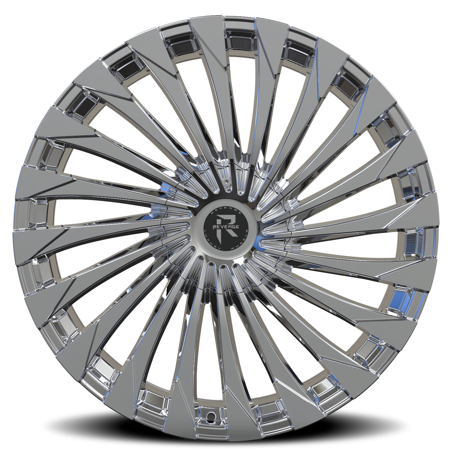REVENGE LUXURY RL-106 22X8.5 35 5X112/5X114.3 CHROME