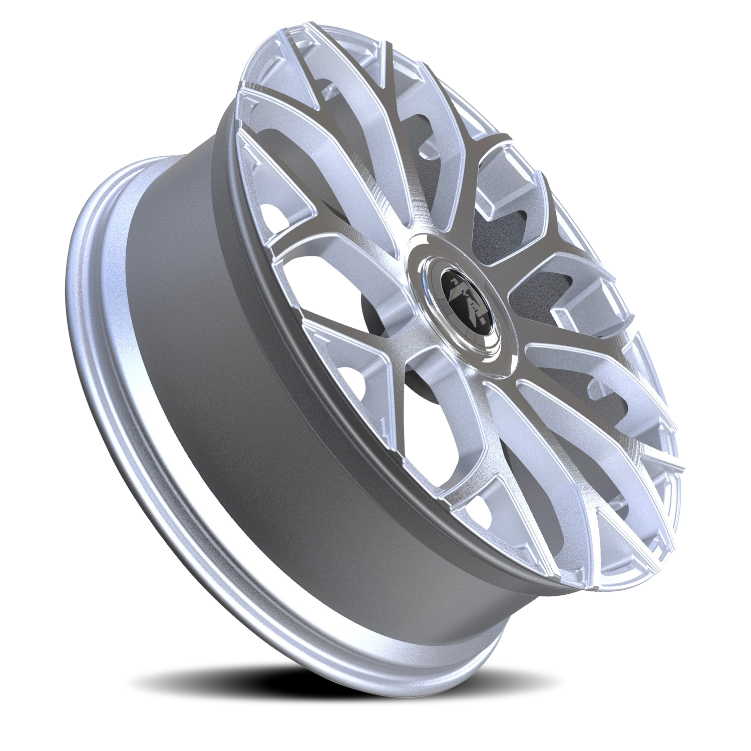 REVENGE LUXURY RL105 26X9.5 25 6X135/6X139.7 BRUSHED SILVER CHROME STAINLESS STEEL LIP