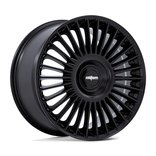 Rotiform RC202 GRZ - 22x10 35mm 5x112/5x120 MATTE BLACK Wheel | RC202MX22105N35