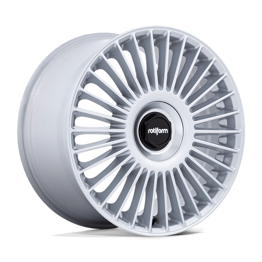 Rotiform RC202 GRZ - 19x8.5 45mm Blank GLOSS SILVER Wheel | RC202SX19850045