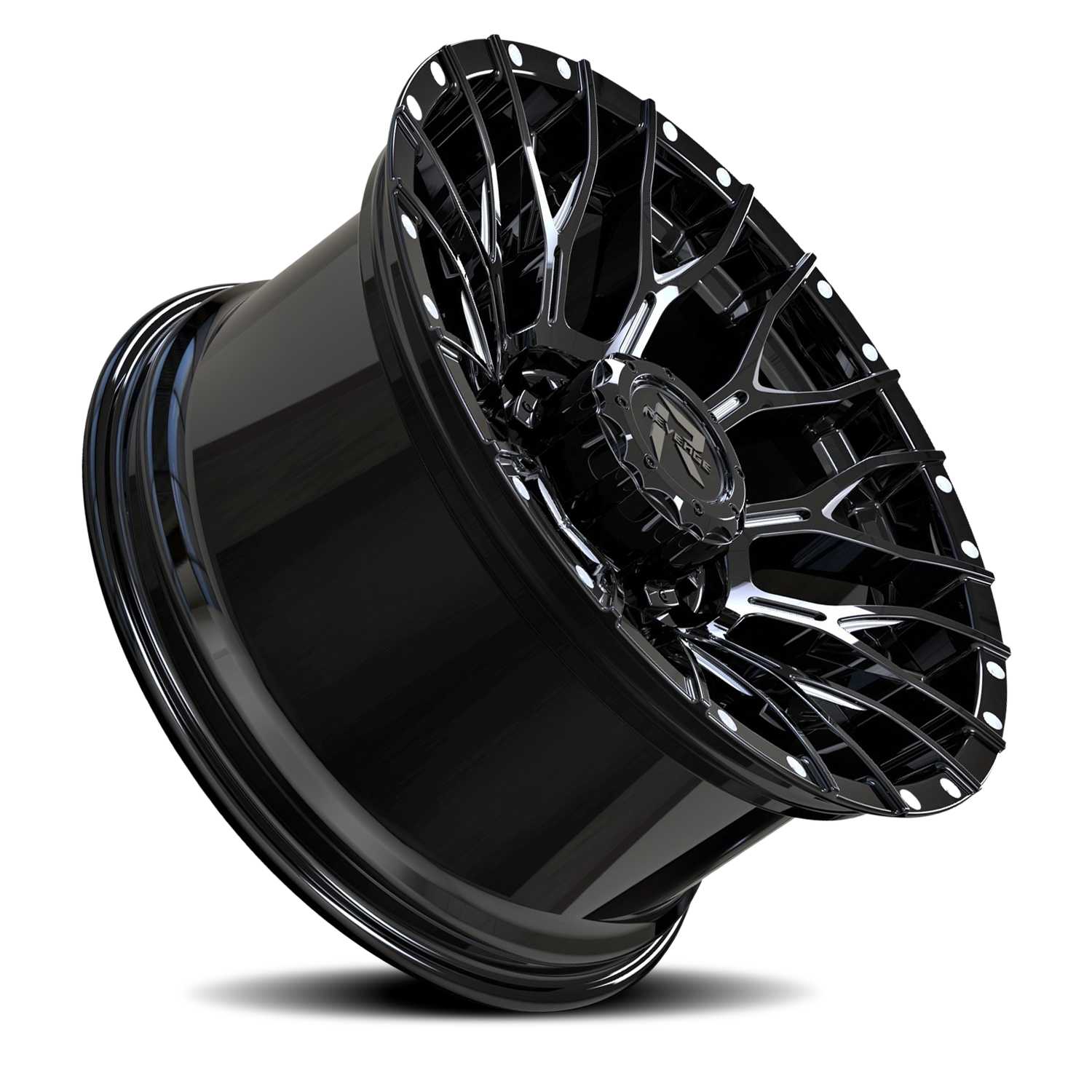 REVENGE OFFROAD RV201 22X12 -44 5X127/5X139.7 BLACK MILLED