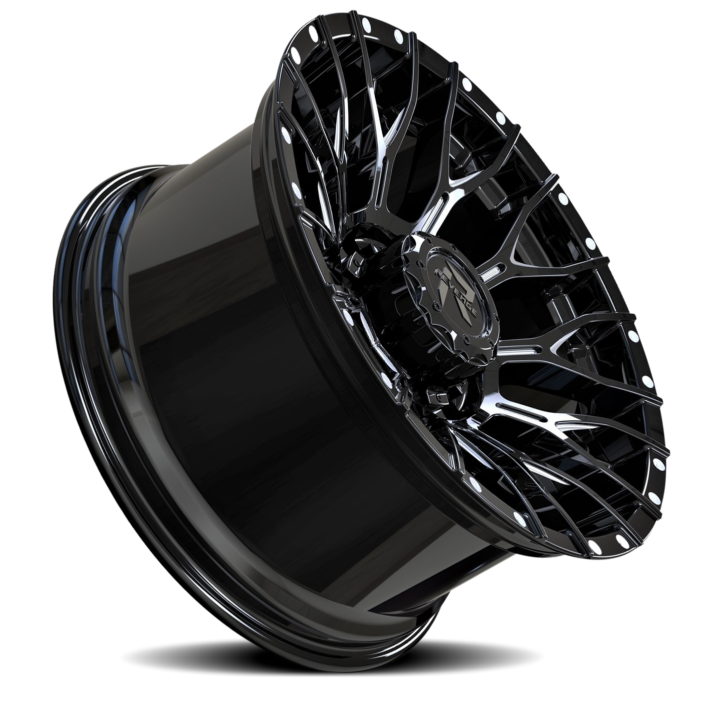 REVENGE OFFROAD RV201 20X10 -19 8X180 BLACK MILLED
