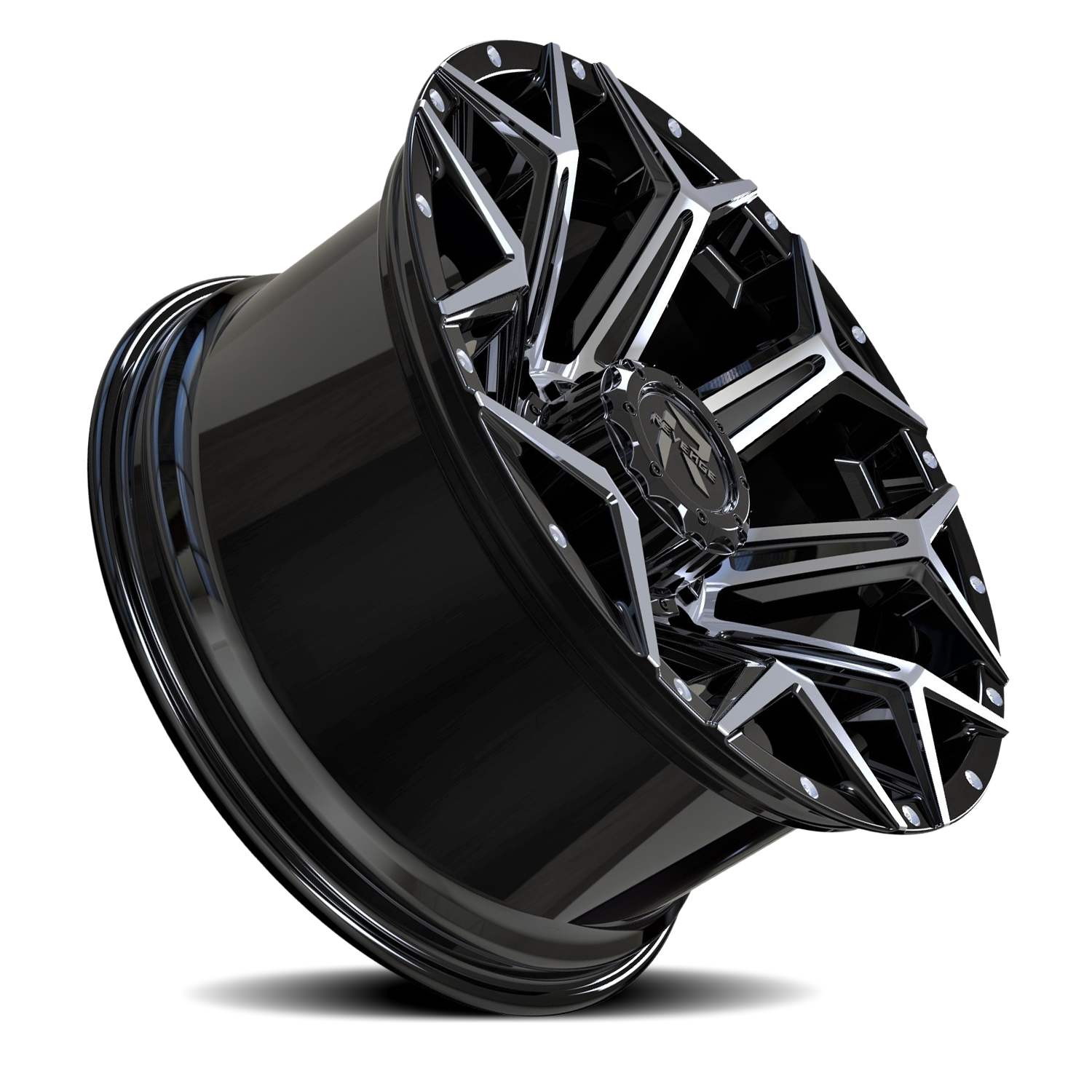 REVENGE OFFROAD RV202 20X10 -19 5X127/5X139.7 BLACK MACHINED