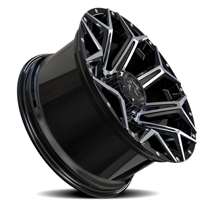 REVENGE OFFROAD RV202 20X10 -19 8X165.1 BLACK MACHINED