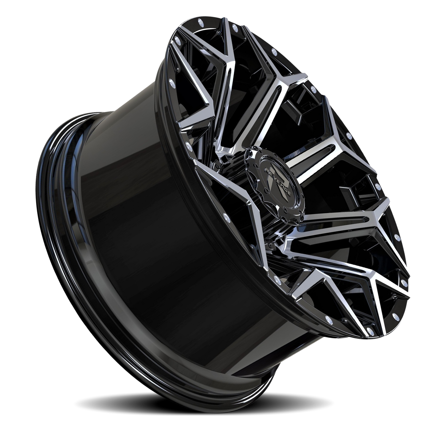 REVENGE OFFROAD RV202 20X9 0 8X170 BLACK MACHINED