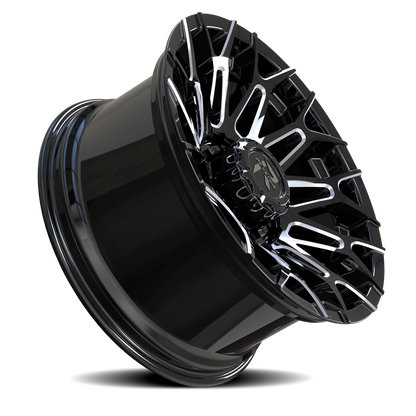 REVENGE OFFROAD RV203 20X10 -19 8X165.1 BLACK MILLED