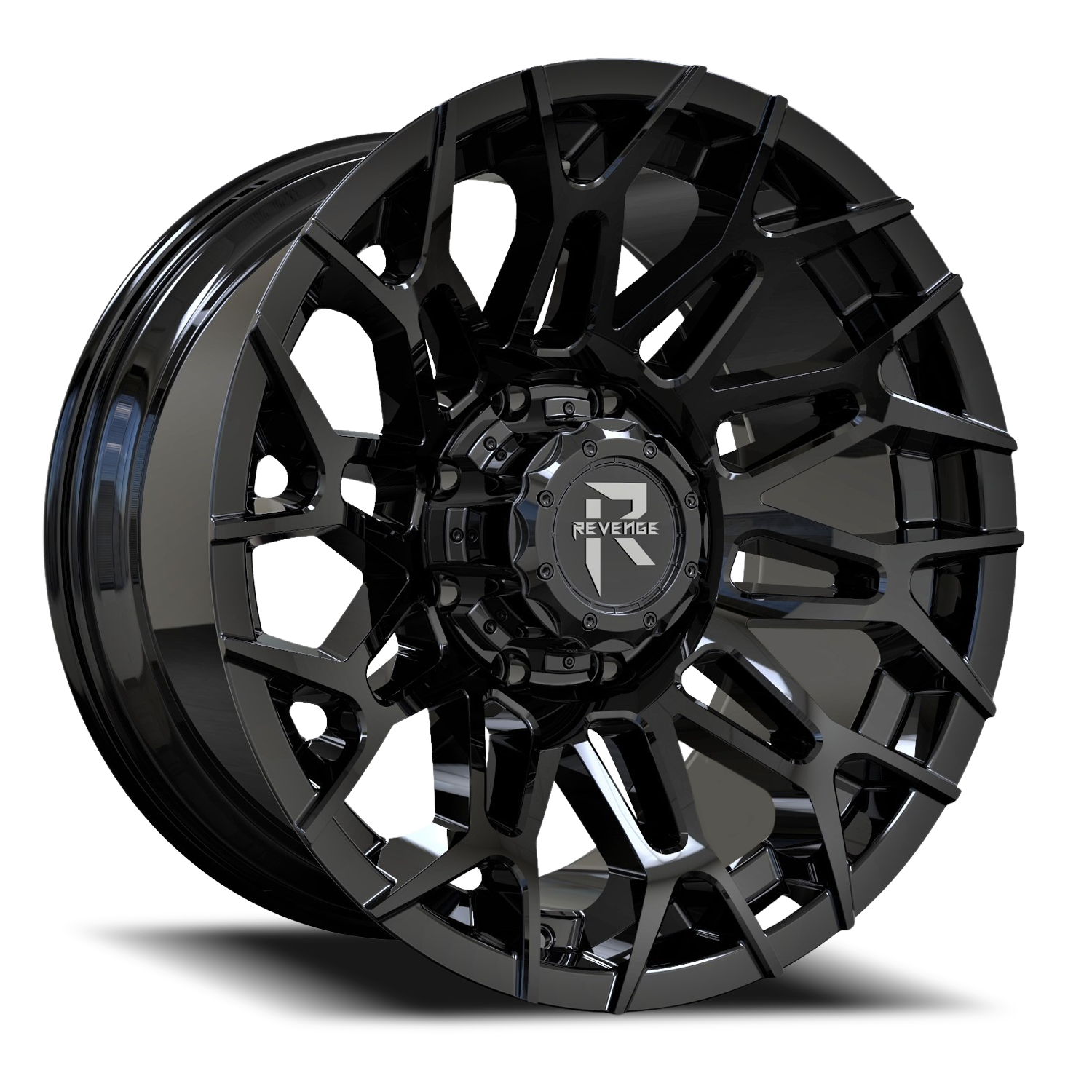 REVENGE OFFROAD RV203 20X10 -19 8X165.1 SATIN BLACK