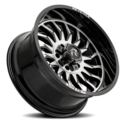 REVENGE OFFROAD RV204 20X10 -19 5X127/5X139.7 BLACK MACHINED