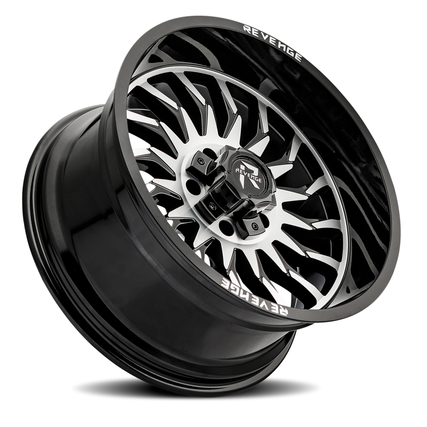 REVENGE OFFROAD RV204 20X10 -19 6X135/6X139.7 BLACK MACHINED