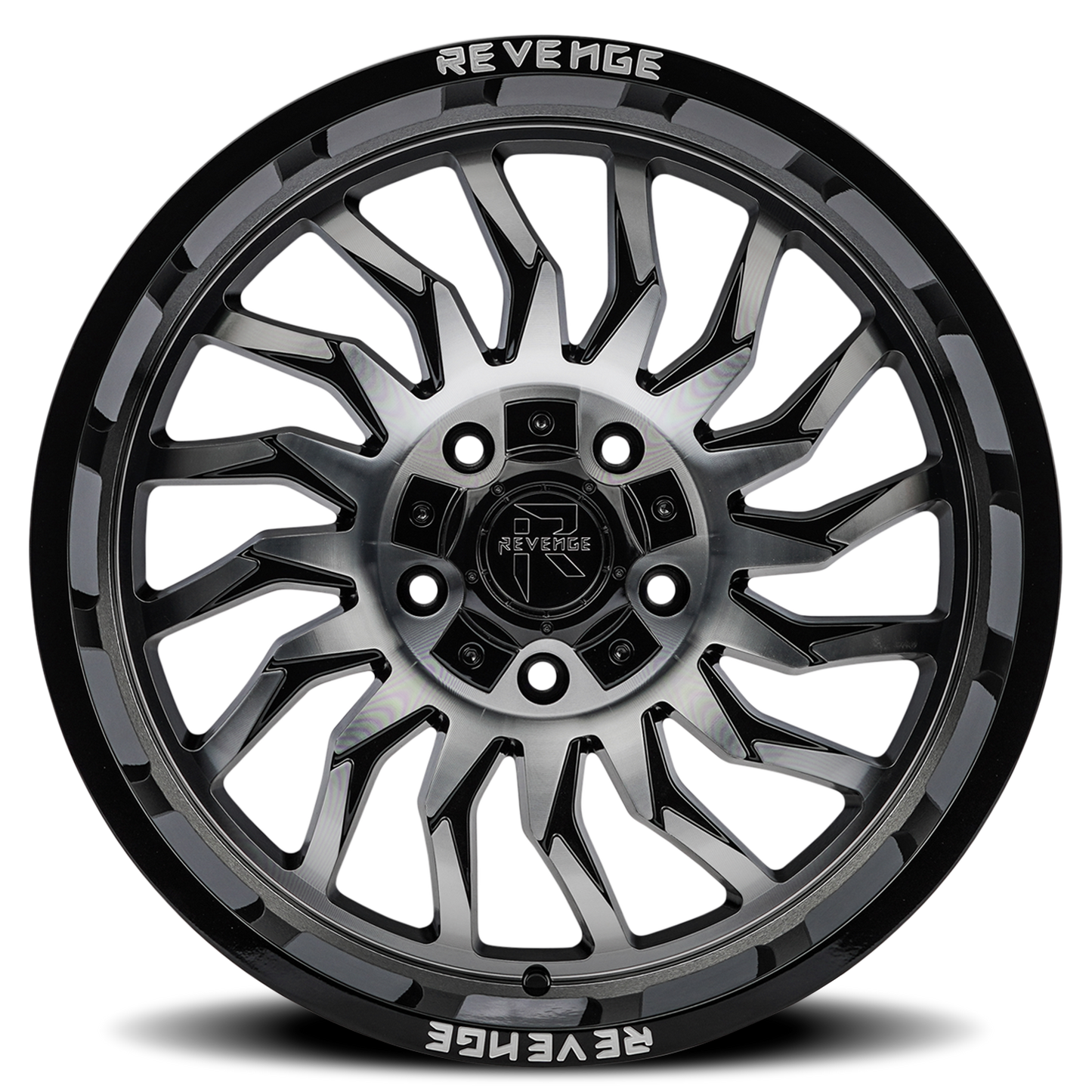 REVENGE OFFROAD RV204 20X10 -19 6X135/6X139.7 BLACK MACHINED
