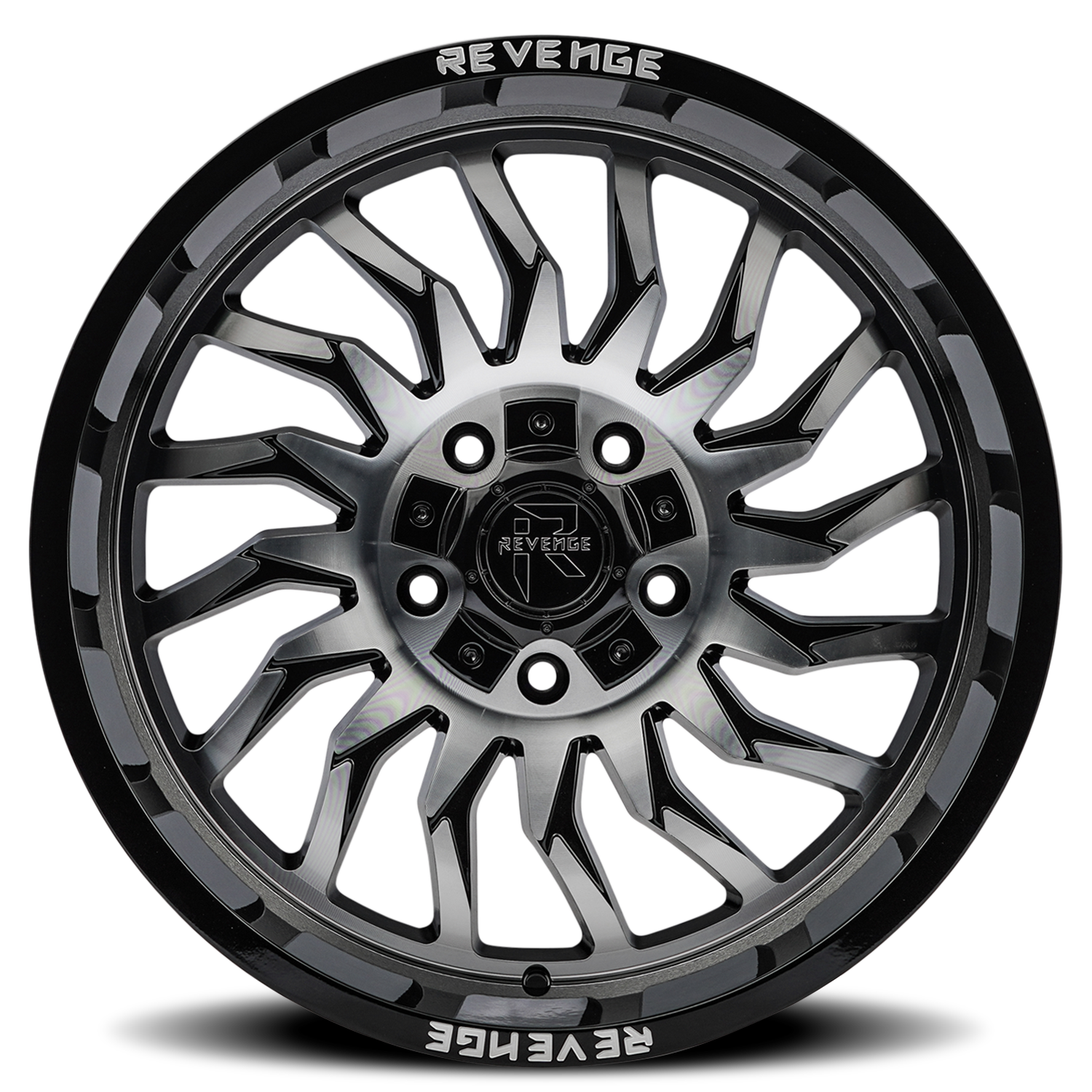 REVENGE OFFROAD RV204 20X10 -19 6X135/6X139.7 BLACK MACHINED