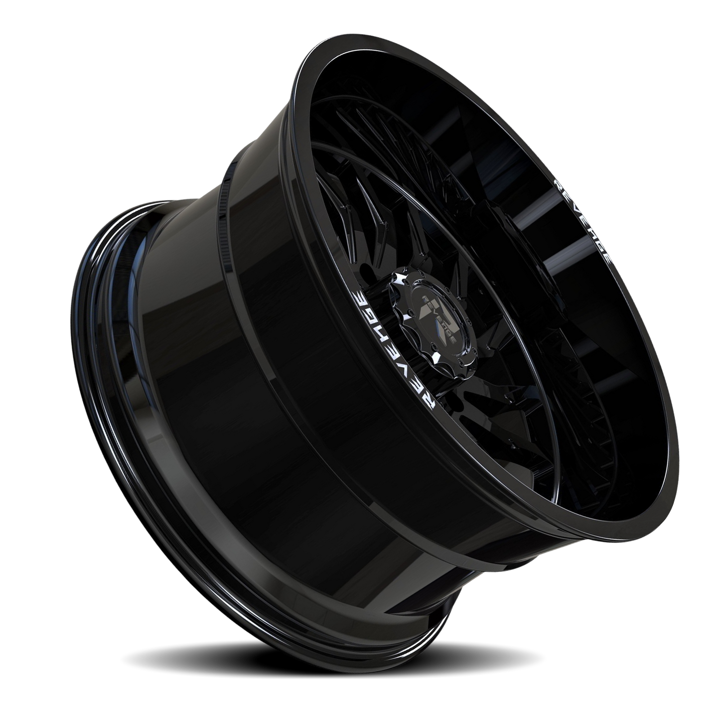 REVENGE OFFROAD RV204 22X12 -44 5X127/5X139.7 GLOSS BLACK