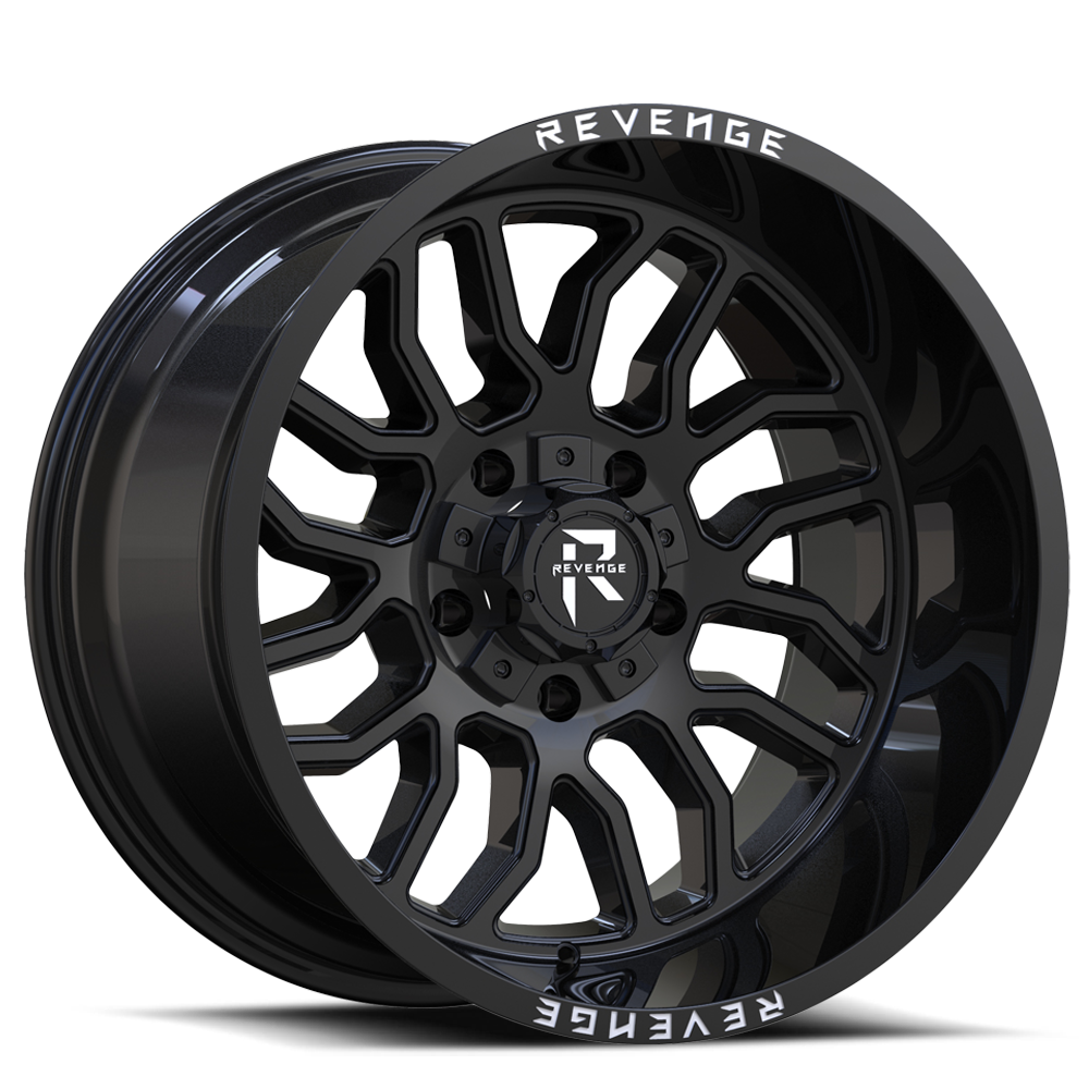 REVENGE OFFROAD RV205 20X12 -44 8X170 GLOSS BLACK
