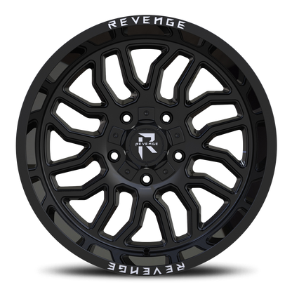 REVENGE OFFROAD RV205 20X12 -44 8X170 GLOSS BLACK