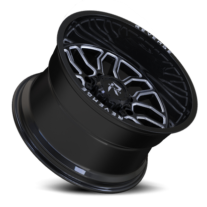 REVENGE OFFROAD RV205 22X12 -44 8X180 BLACK MILLED