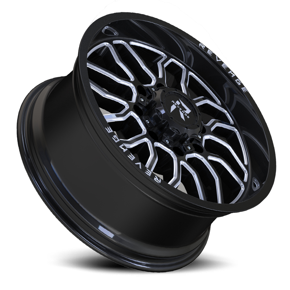 REVENGE OFFROAD RV205 20X9 12 5X139.7/5X150 BLACK MILLED