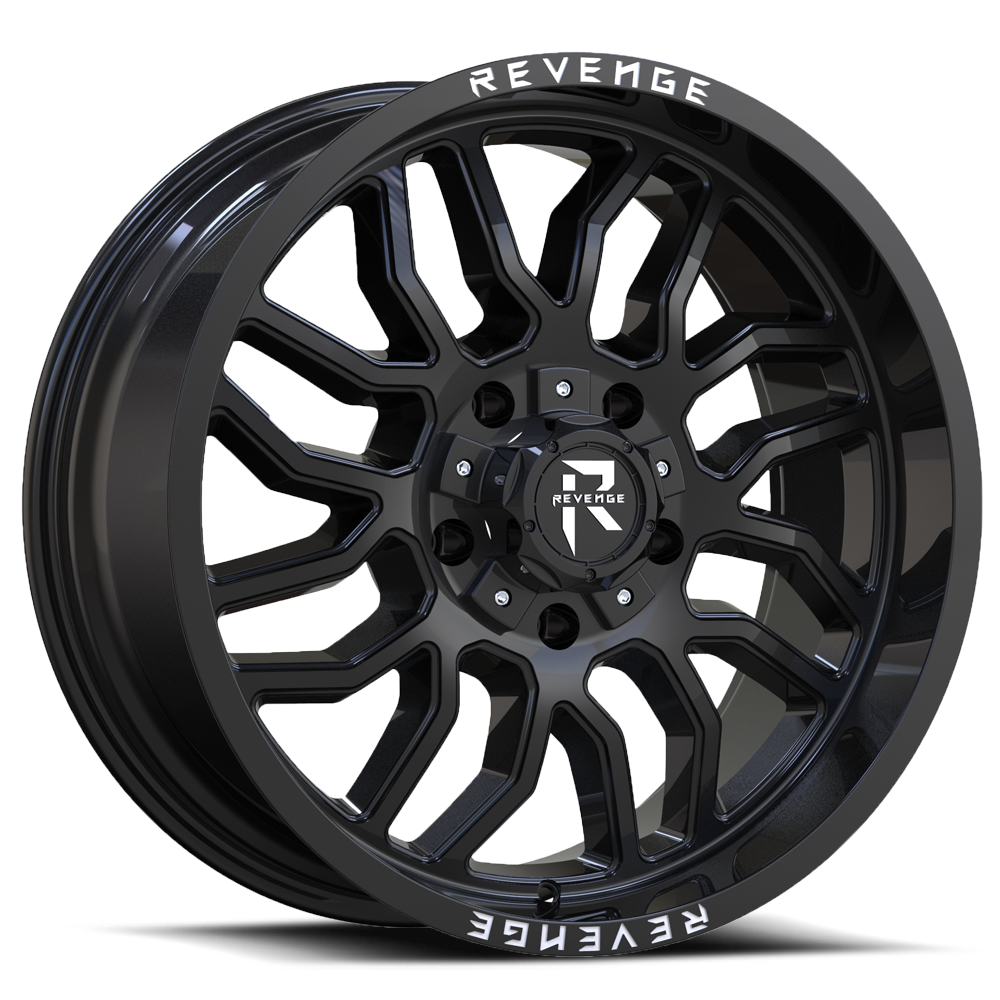 REVENGE OFFROAD RV205 20X9 0 5X127/5X139.7 GLOSS BLACK