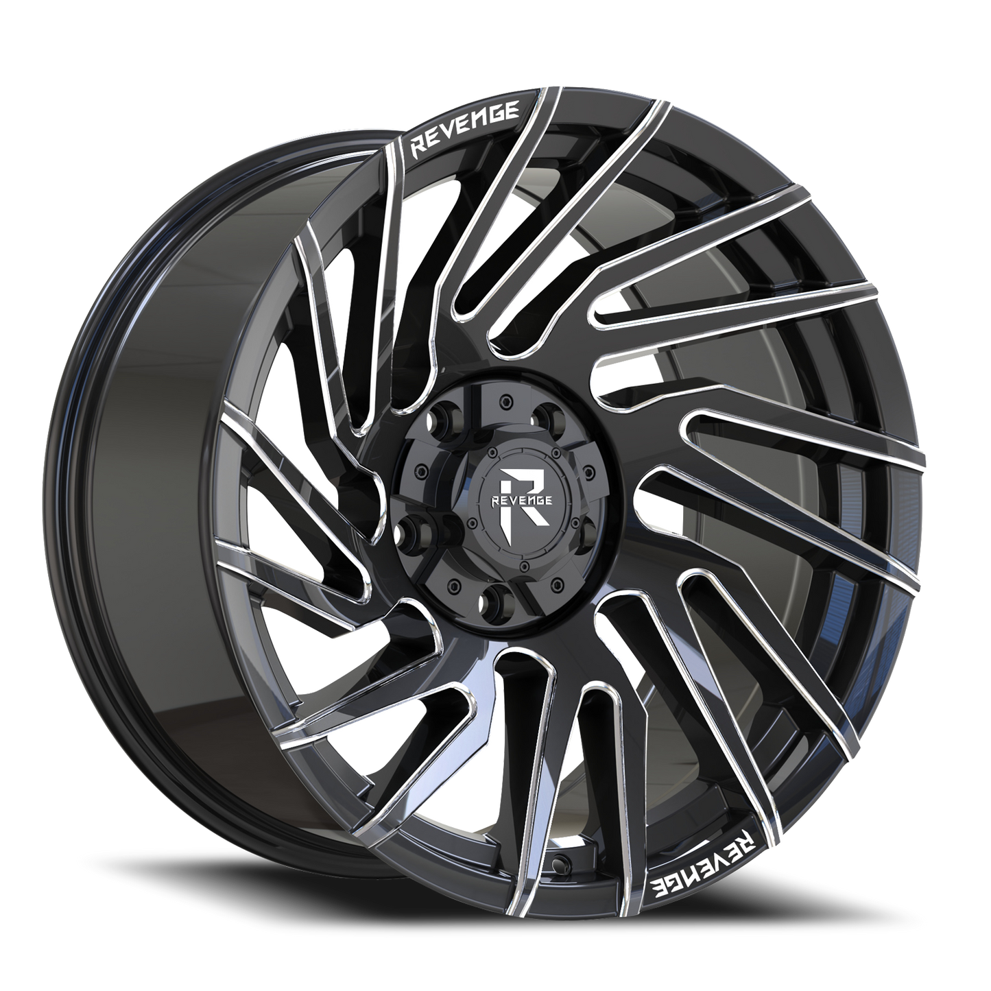 REVENGE OFFROAD RV207 20X9 0 5X127/5X139.7 BLACK MILLED