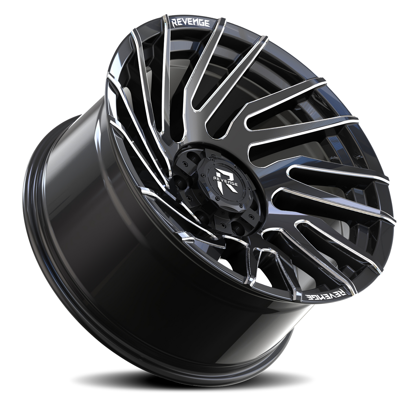 REVENGE OFFROAD RV207 20X10 -19 6X135/6X139.7 BLACK MILLED