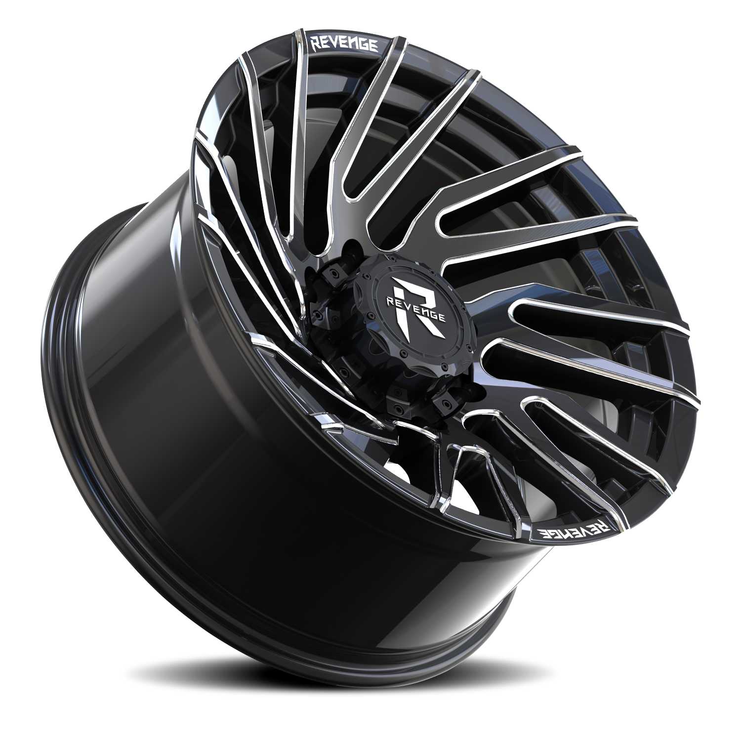 REVENGE OFFROAD RV207 20X10 -19 8X180 BLACK MILLED