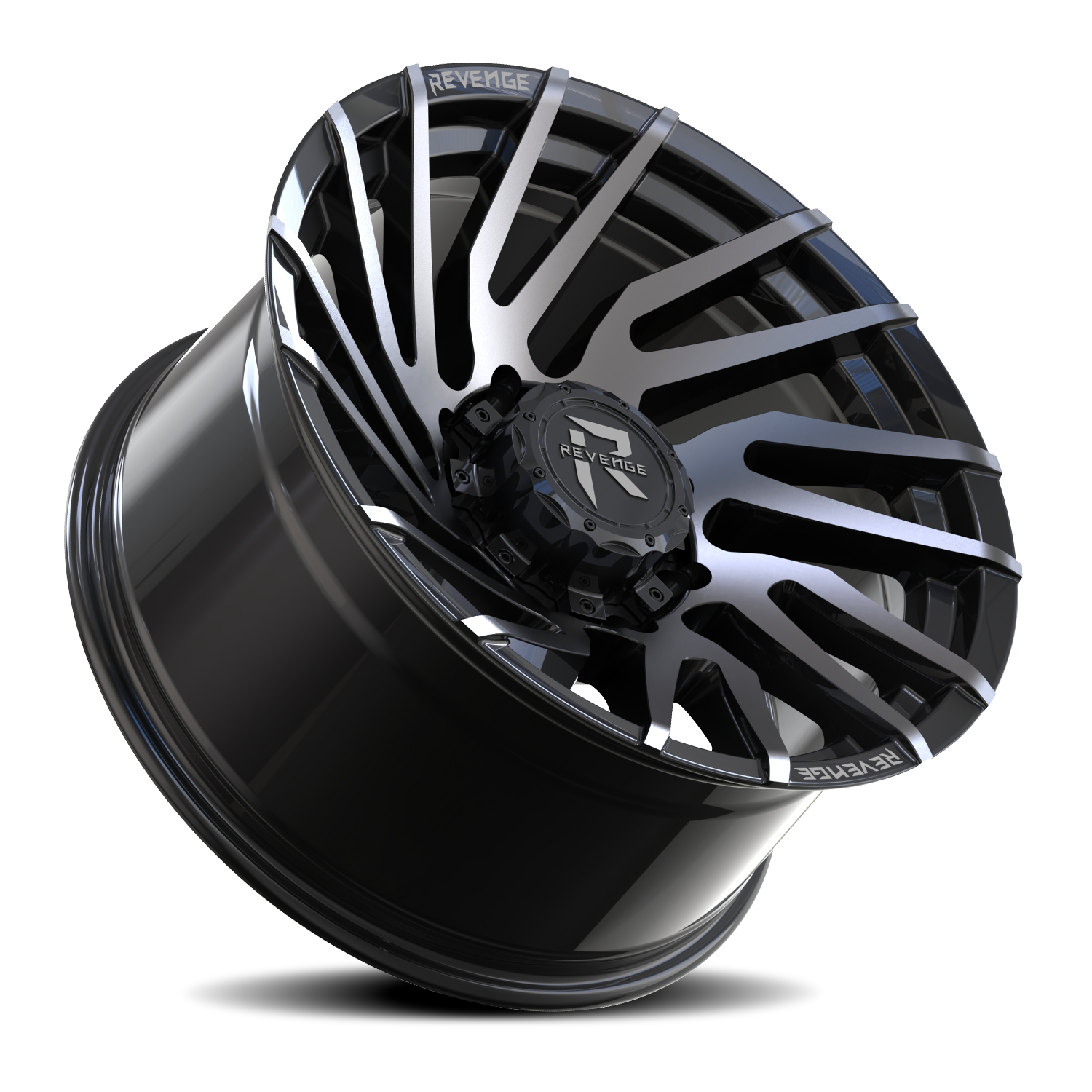 REVENGE OFFROAD RV207 20X10 -19 8X180 TITANIUM BLACK MACHINED