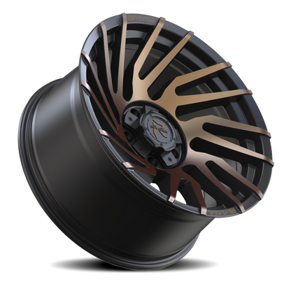 REVENGE OFFROAD RV207 20X10 -19 5X127/5X139.7 SATIN BRONZE BRONZE MACHINED-DOUBLE DARK TINT