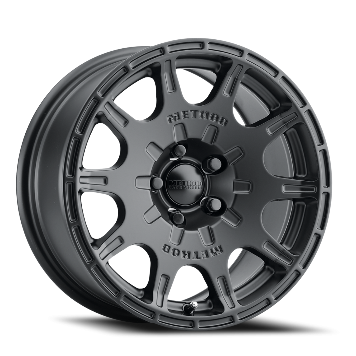 Method 502 16x7 5x108 (5x4.25) 30mm Rally Matte Black MR50267049530-2