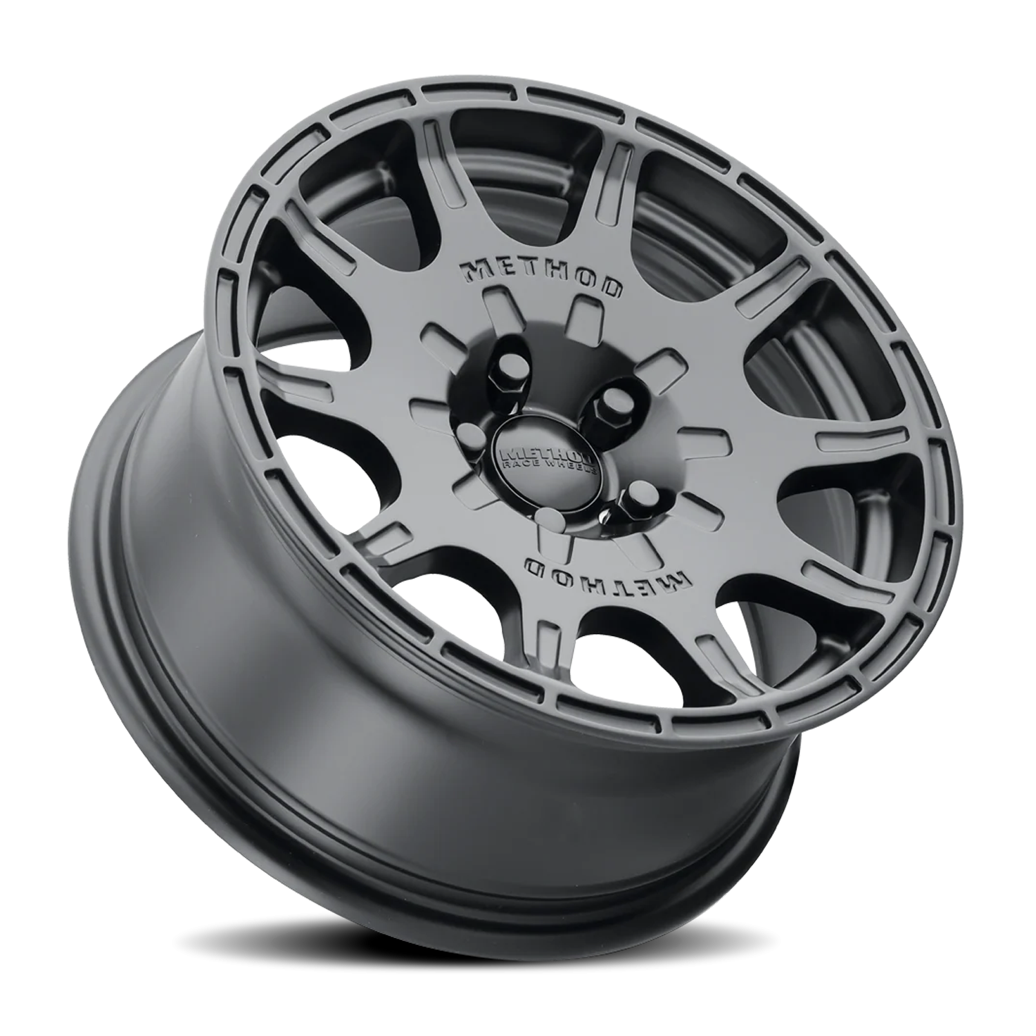 Method 502 16x7 5x108 (5x4.25) 30mm Rally Matte Black MR50267049530-2