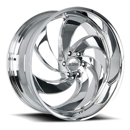 STRADA STREET CLASSICS C06 RETRO 6 24X10 24MM 6X135 CHROME | C06463524C